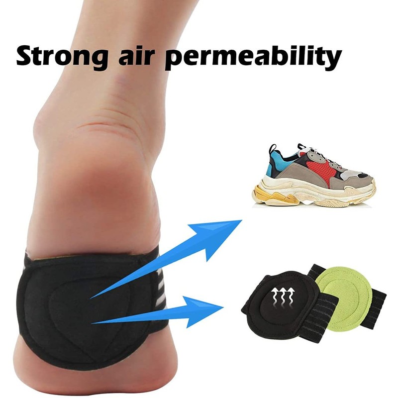 Voarge 2 Pairs Extra Thick Cushioned Compression Arch Support with