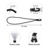 BINCKIN Small Bungee Cords with Hooks 25 Pcs, Short Bungees