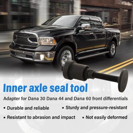 TXRXIZ Inner Axle Side Seal Installation Tool, Compatible with GMC Volvo Jaguar Dodge Axle Seal Installer Tool, Compatible with Dana 30/44/60 Front Differentials