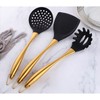 QOBIMOON Silicone Cooking Utensil Set, 6 pcs Silicone Cooking Kitchen