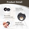 10 Pcs M8 Star Clamping Nuts 32mm, Plastic Clamping Nuts