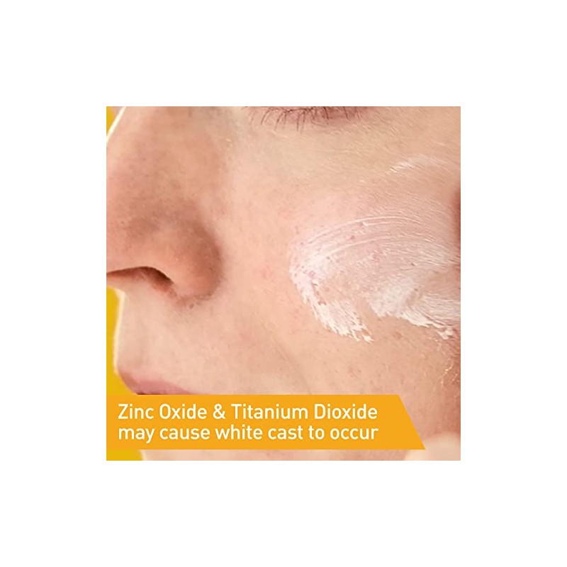 Cerave Sunscreen Face Spf Ounce Hydrating 100 Mineral Fragrance Free