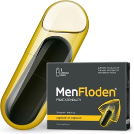 MenFloden – an Innovation for a Healthy Prostate. Powerful Liquid Formula with Triple Action. Cucurbita Pepo, Serenoa repens, Flowens®. 1 Capsule/Day. Laboratory Tested (20)