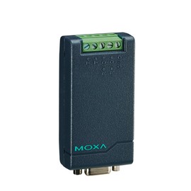 Moxa TCC-80 - Port-Powered RS-232 to RS-422/485 Converter with 15 KV Serial ESD Protection and Terminal Block on The RS-422/485 Side