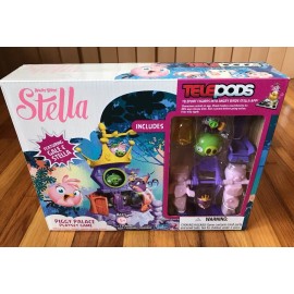 Hasbro Angry Birds Go Play Stella Telepods Piggy Palace Launcher Playset Game  “NEW”