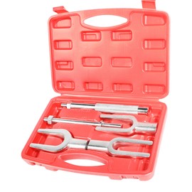 RACOONA 5PCS Ball Joint Separator,Ball Joint Tie Rod and Pitman Arm,Car Accessories Tie Rod Removal Tool Set Pickle Fork Ball Joint Separator Set Tie Rod,Ball Joint Separator Kit for Cars Light Trucks