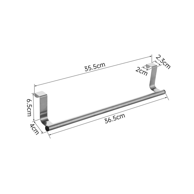 Breikuth Over Door Towel Rail 2PCS Tea Towel Holder for