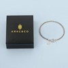 KRKC & CO Women's Bracelet, Venetian Chain, Mantel Bracelet, Width