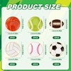 DTOFOOT 36 PCS Sports Ball Enamel Brooch Pins Football Basketball