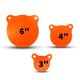 Highwild AR500 Steel Shooting Targets Combo - 3", 4", 6" Gongs - 1/2" Thick