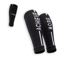 ACHORE Calf Sleeves, Unisex, Calf Compression, black