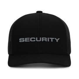 13FA Security Adjustable Mesh Back Cap | Durable Snapback Hat | Breathable Fast Dry Comfort