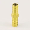 Da by 3 pcs 1/4"(6mm) Brass Barb Splicer Mender Hose