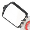 Multifunctional Plastic Compass with Scales Portable Gradiometer Magnifying Glass LED