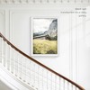 Solid Wood 24x36 Poster Frame, White for Wall Mounting Display.