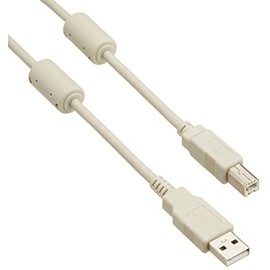 バッファロー BUFFALO USB2.0ケーブル2.0m アイボリー BSUABFC220IV