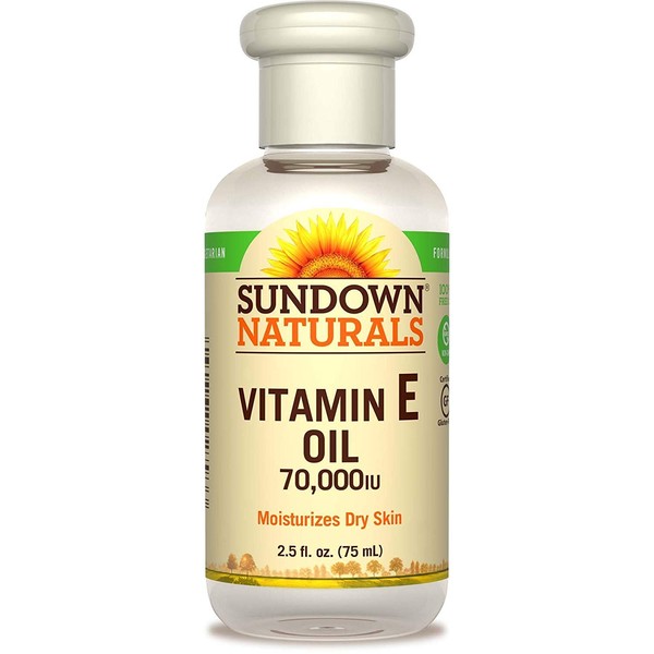 Sundown Naturals Vitamin E Oil 2.50 oz (Pack of 2)