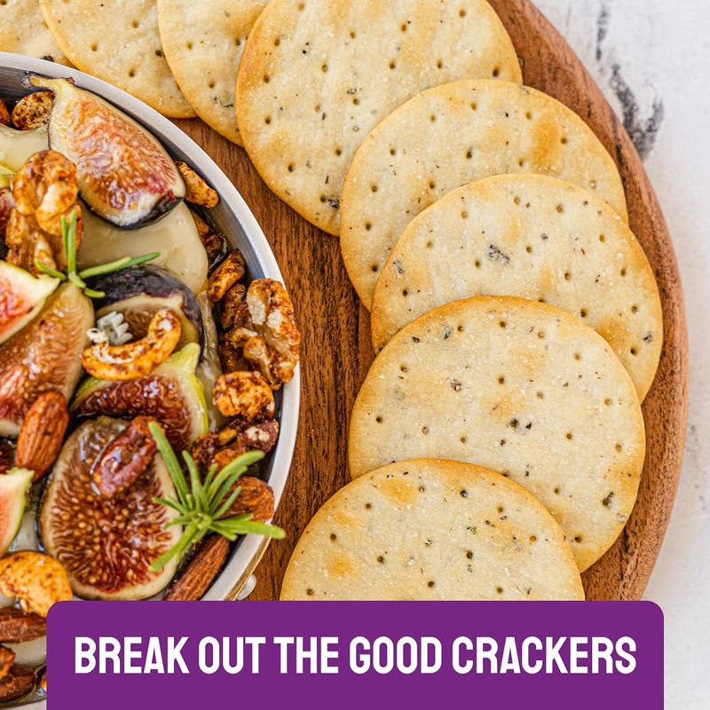 Milton's Gourmet Crackers Variety Bundle (Original Multi-Grain, Everything, Crispy Sea