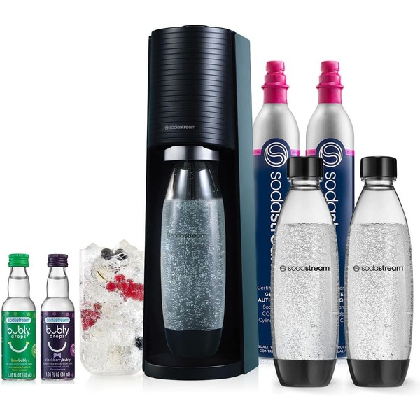 SodaStream New SodaStream Terra Sparkling Water Maker Bundle, w. CO2,
