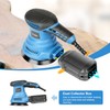 G LAXIA Orbital Sander，2.5Amp 4.9-inch Electric Sander with 20 piece