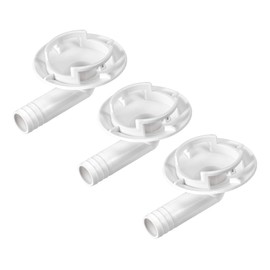 sourcing map Drain Hose Connection Elbow for Mini Split and Window Part 40 mm Pack of 3