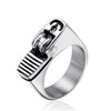 ellifam Lighter Ring – Cool Hip Hop Unique Stainless Steel