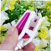 10Pcs Colorful Portable Plastic Strong Swivel Hook Rotating Laundry Hanging