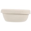 Gatuida Cotton Rope Woven Tissue Box Reusable Tissue Holder for