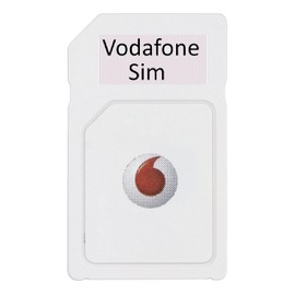 Vodafone Pay As You Go - Includes Standard, Micro & Nano Triple SIM Cards