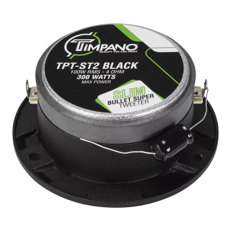 Timpano 4x Timpano 1200 Watt Car Audio Bullet Tweeters TPT-ST2
