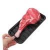 Abaodam 2Sets Realistic Fake Steak Model Lifelike Meat Decor for