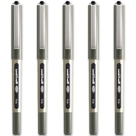 Uni-ball Eye Fine Rollerball Pen 0,7 mm Line Ub-157 Negro Paquete de 5