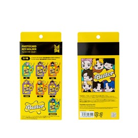 [BIGHIT MUSIC] ROYCHE TinyTAN Butter "Random" Photo Card Keychain, Random of 7 Types, Photocard Key Holder Butter Version