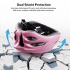 Plusawa Kids Helmet for 5-18 Years, Lightweight PC Shell, Interior
