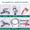 Brass 90° T-Fitting, Three G3/4 Inch Female Threads (24 mm