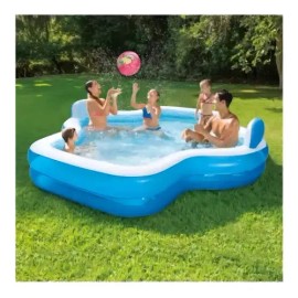 Alberca Inflable Summer Waves Familiar Color Azul