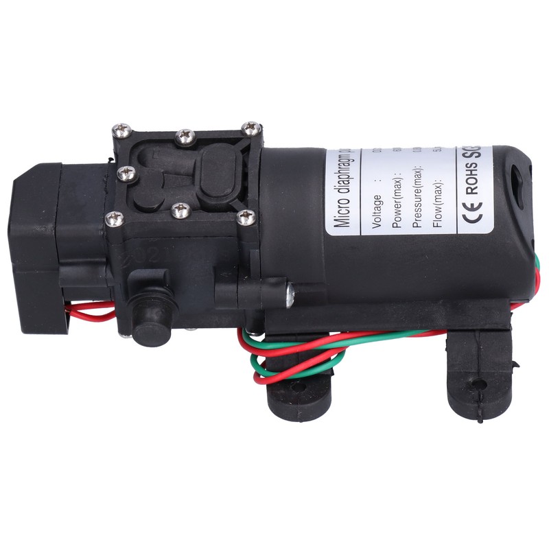 12V Water Pressure Diaphragm Pump 60W Self Priming Booster Sprayer