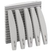 Lingtoolator Buffers 100/180 Grit Washable Double Sided Nail Sanding Block