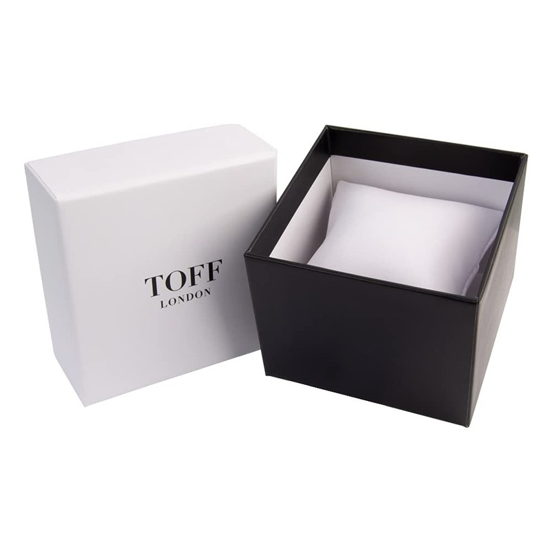 Toff London Large His Darts Watch White Men's Watch 42