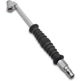 Riloer PCL Tire Valve Tools PCL Dual Head Chuck Valve Tire Tyre Air Inflator Twin Hold-on Open End Style for Car Motorcycle