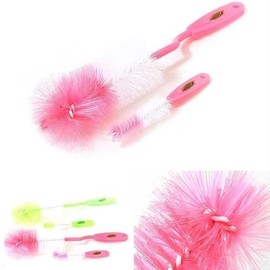Kitchen 2P Bottle Cleaning Brush for Tumblers, Kettles, Cups, and Baby Bottles 2P Kitchen Brush Set 2ea