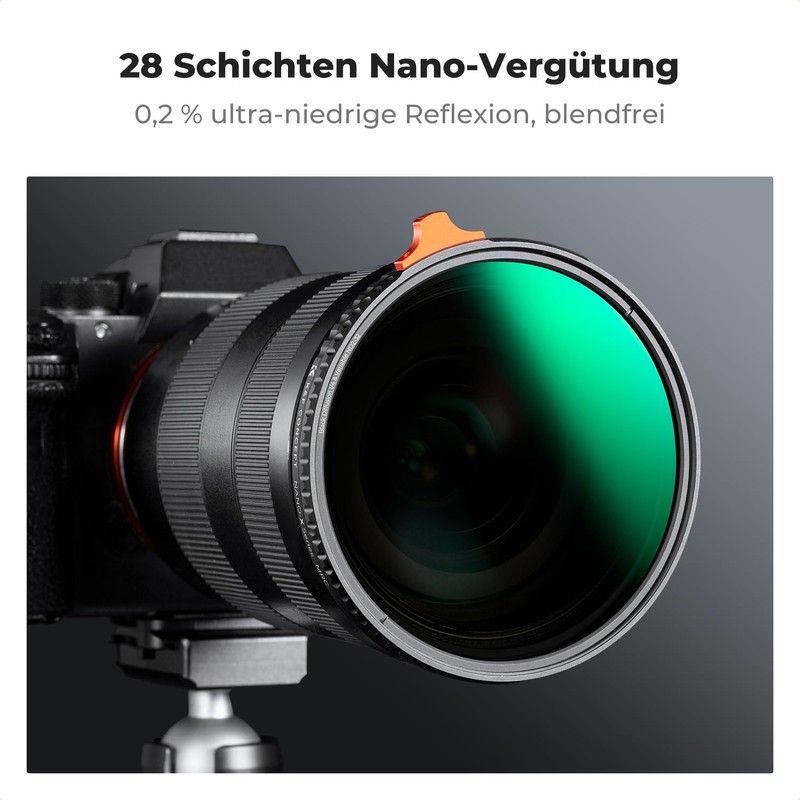 K&F Concept Filter 55 mm Black-Mist 1/4 & ND2-ND32 2