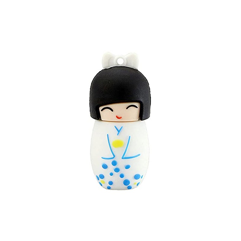 16GB Kimono japonés Forma de la Muchacha Unidades Flash USB