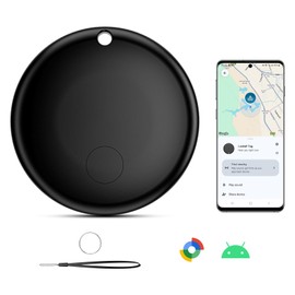 2025 Upgraded Android Air Tracker Tag Luggage Tracker Tags Bluetooth Tracker for Android Smart Tracking Tag for Google Find My Device App Item Finder for Backpack, Keys