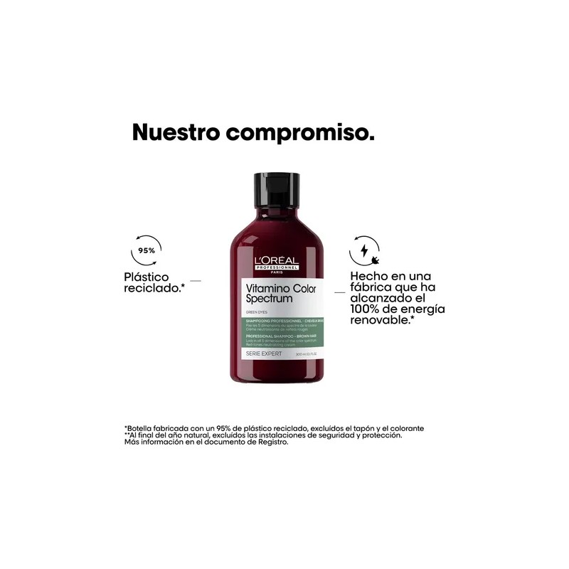 Vitamino Color Spectrum Shampoo Verde 300ml