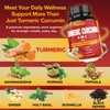 Turmeric Curcumin Capsules - with Ashwagandha, Boswellia, Triphala, Ginger, Holy
