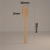 300 Eco-Friendly Disposable Birch Wood Spoons - 100% Natural, Biodegradable