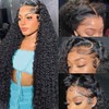 BWDWST Deep Wave Lace Front Wigs Human Hair 13x6 Lace