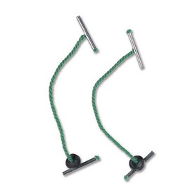 5 Star Treasury Tags Metal-ended 102mm Green [Pack of 100]