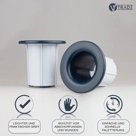 V1 Trade Stretch Film Dispenser - Faster and Easier Packaging - Hand Protection When Packaging Furniture - Light Sliding Sleeve for Hand Stretch Film - Wrap Holder for Pallet Film